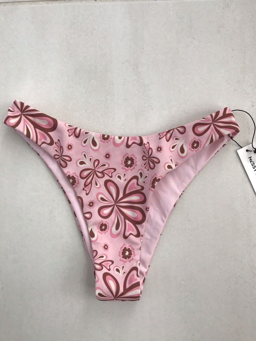 Nessy Swimwear Cindy Dahlia Cheeky Bikini Bottom